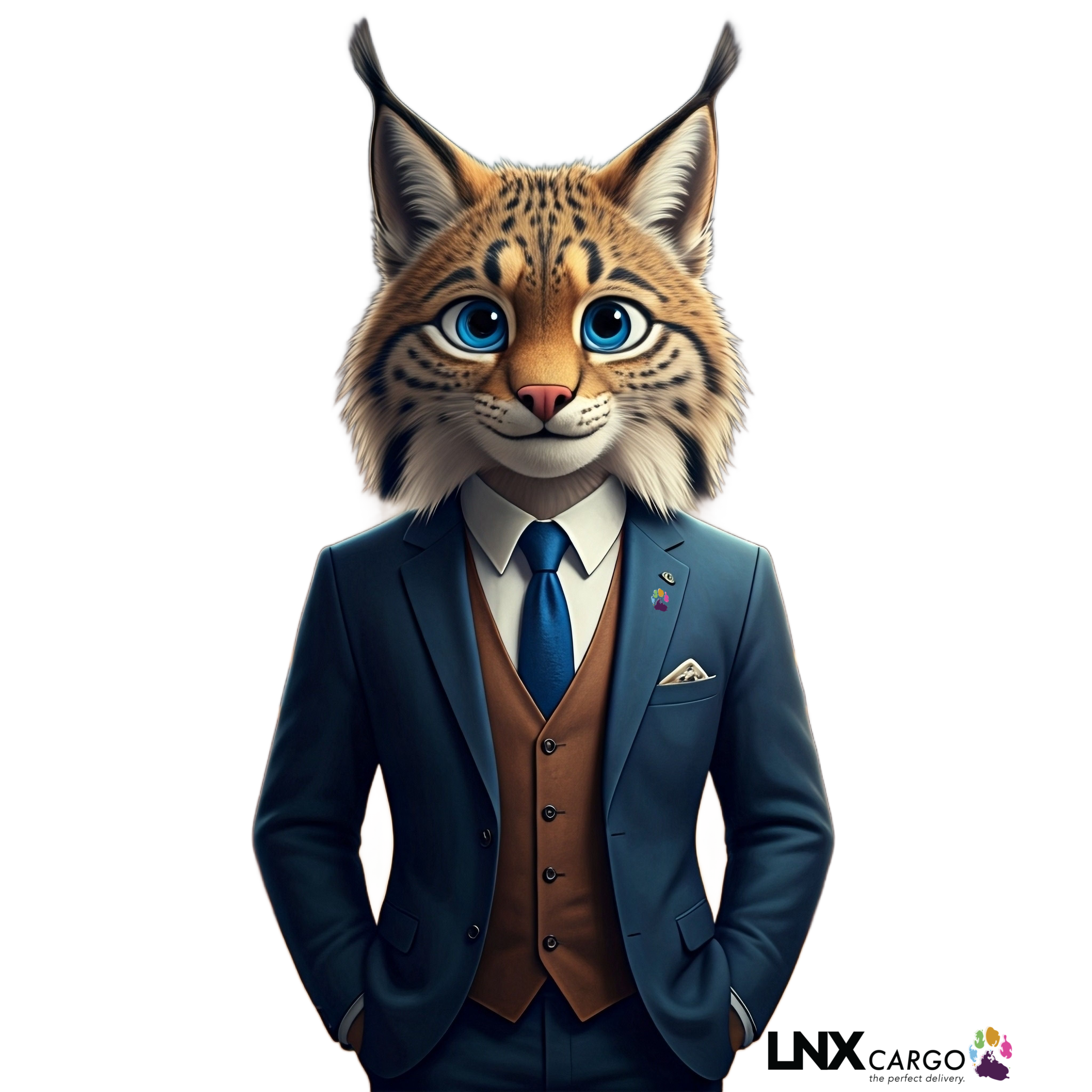 Mascota lince LNX Cargo